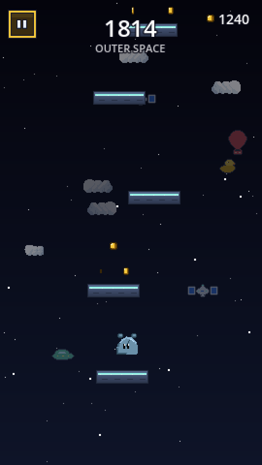 Out in space